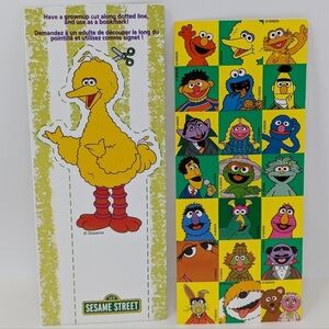 Sesame Street Stickers Vintage American Greetings AGC